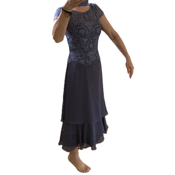 JJ’s House Formal Midi Dress – Size S (Approx. Size 4) - Picture 8 of 13